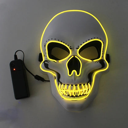 Masque de crâne LED