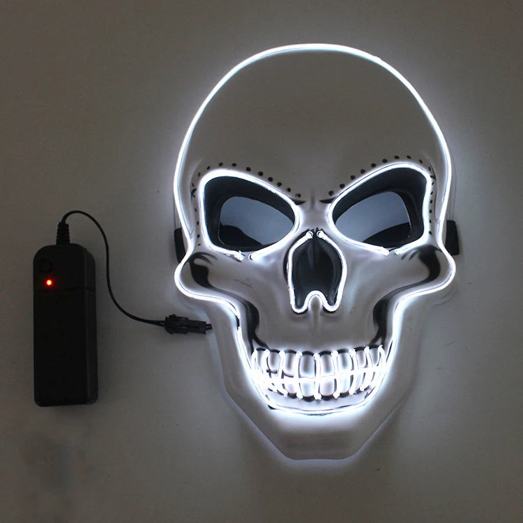 Masque de crâne LED