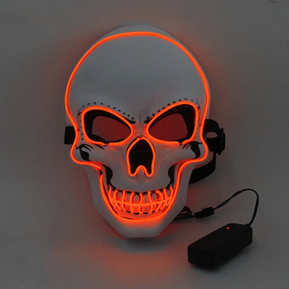 Masque de crâne LED