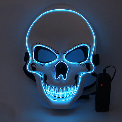 Masque de crâne LED